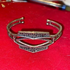 Lucky Brand Silver and Grey stones